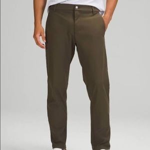 Lululemon On the Move Olive Green Pant